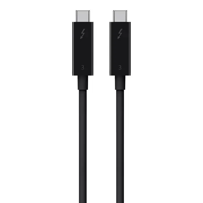 Belkin Thunderbolt 3 Cable 100W (F2CD085) — USB-C to USB-C, Thunderbolt 3