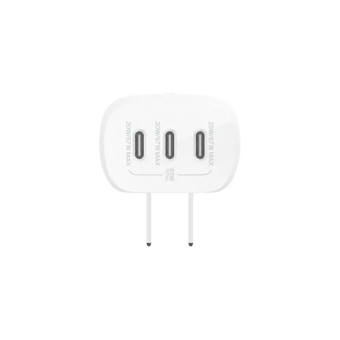 Belkin BoostCharge Pro 3-Port USB-C Charger with PPS 67W (WCC002)