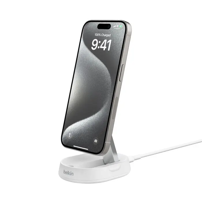 Belkin BoostCharge Pro Convertible Magnetic Wireless Charging Stand with Qi2 15W (WIA008)