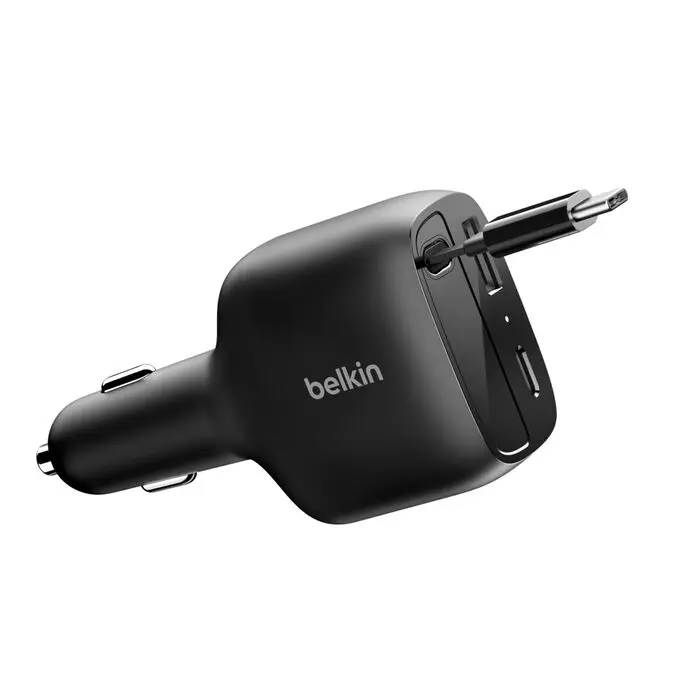 Belkin Retractable Car Charger 75W (CCC001)