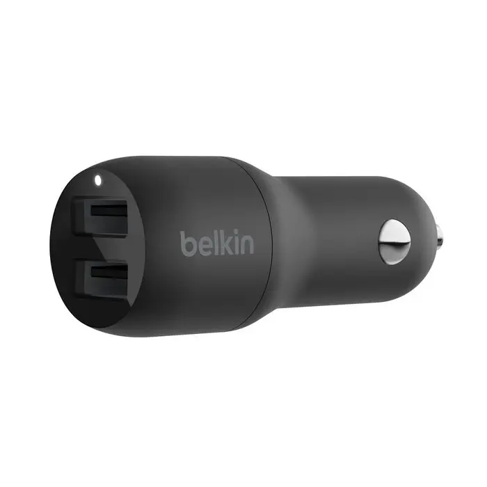 Belkin Dual USB-A Car Charger 24W (CCB001)