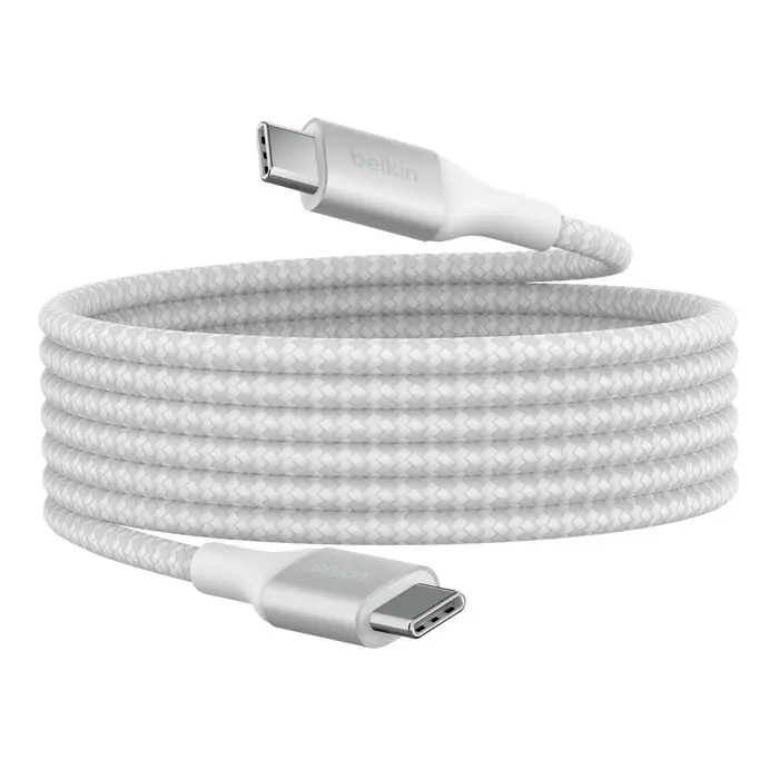 Belkin BoostCharge USB-C to USB-C Cable 240W 2M (CAB015bt2MWH / CAB015bt2MBK)