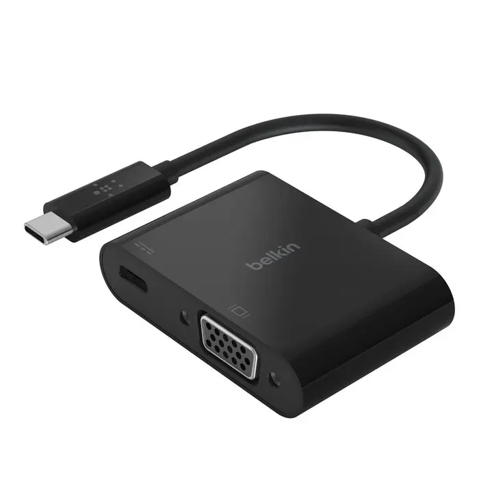 Belkin USB-C to VGA + Charge Adapter (AVC001btBK)