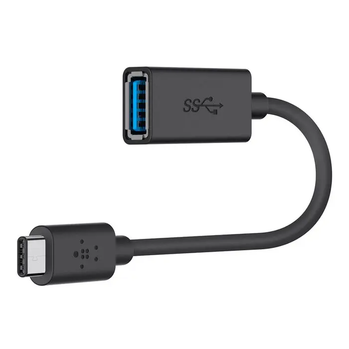 Belkin USB 3.0 USB-C to USB-A Adapter (F2CU036btBLK)