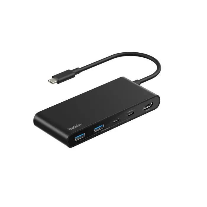 Belkin 7-Port USB-C Hub with Dual USB-C (AVC023fqBK)