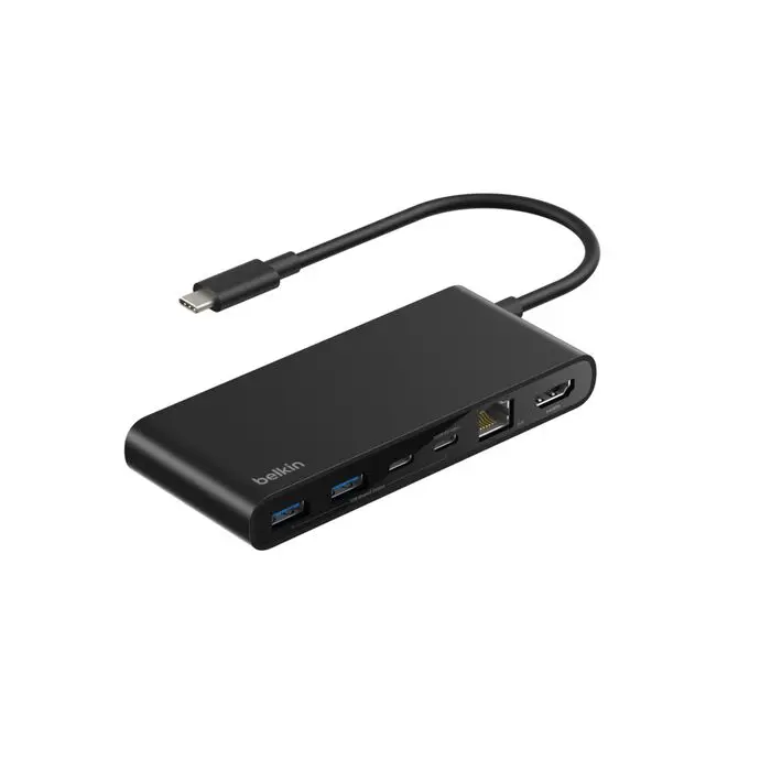 Belkin 8-Port USB-C Hub with 2.5Gb Ethernet (INC024fqBK)