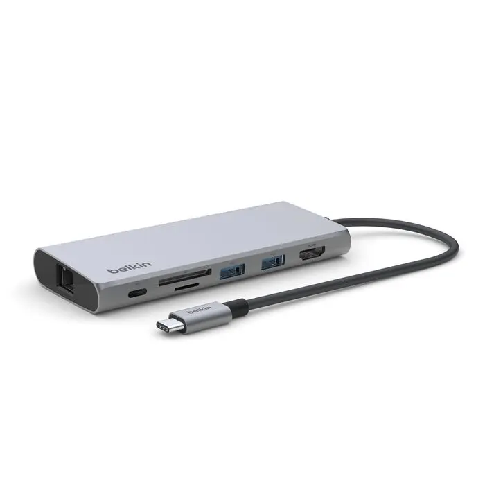 Belkin Connect USB-C 7-in-1 Multiport Adapter (INC009btSGY)