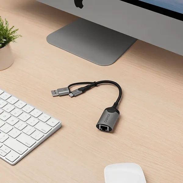 Cadyce CA-CU1000 USB-C to USB 3.0 4-Port Hub — USB-C, 4x USB 3.0 (Type-A)