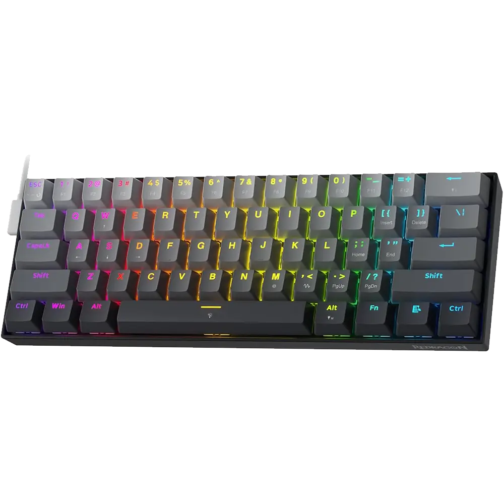 Redragon Fizz K617 Magnetic — Mechanical Gaming Keyboard, Redragon Magnetic, RGB, 60% mini