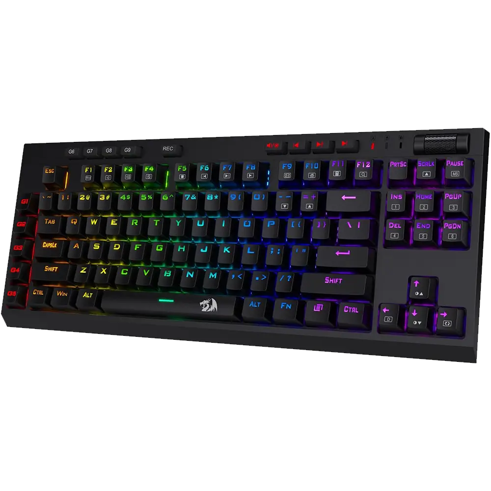 Redragon Vishnu K596 Pro — Mechanical Gaming Keyboard, Outemu Red, RGB, multi-device wireless