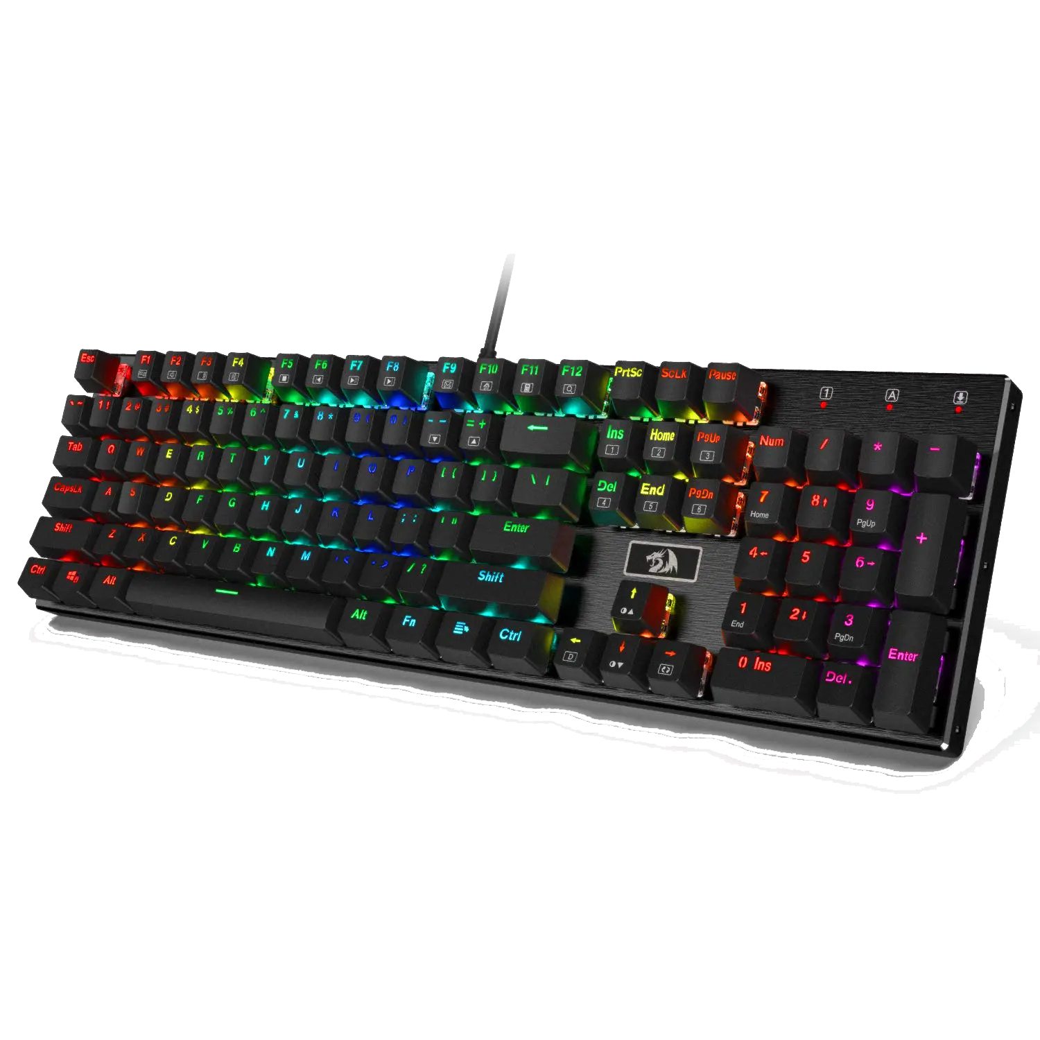 Redragon Devarajas K556 — Mechanical Gaming Keyboard, Outemu Brown, RGB