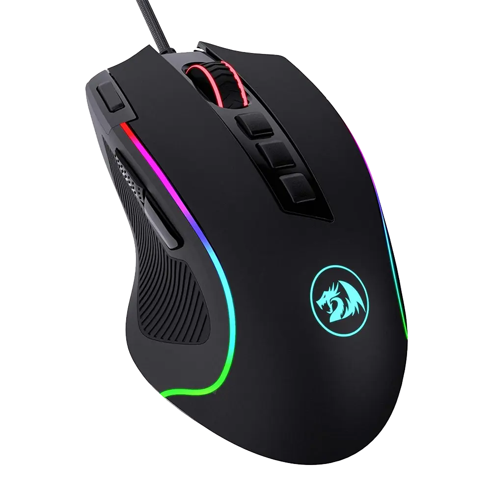 Redragon Predator M612 — Wired Gaming Mouse, 8,000 DPI, RGB