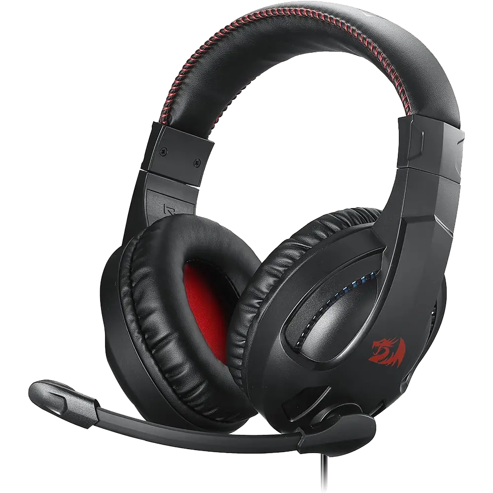 Redragon Cronus H211 — Wired 3.5mm Gaming Headset, Fixed boom mic