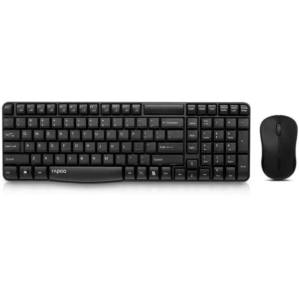Rapoo X1810 — Wireless Keyboard + Mouse Combo, 2.4 GHz wireless