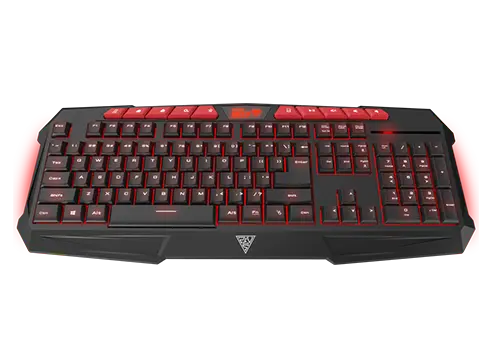 Gamdias Ares GKC100 — Wired Keyboard + Mouse Combo, Multi-colour LED