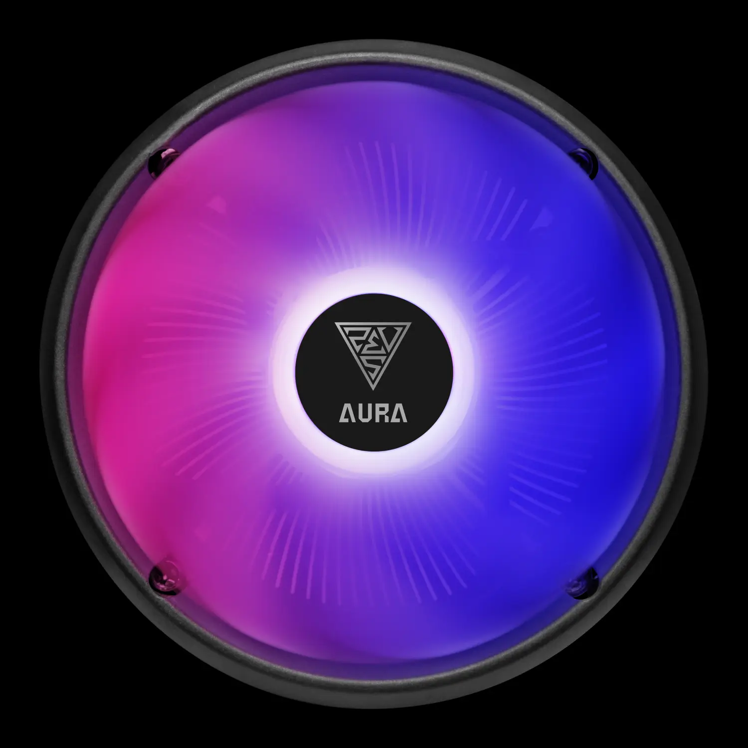 Gamdias Aura GA1 Low-Profile CPU Air Cooler — Low-Profile CPU Air Cooler, RGB