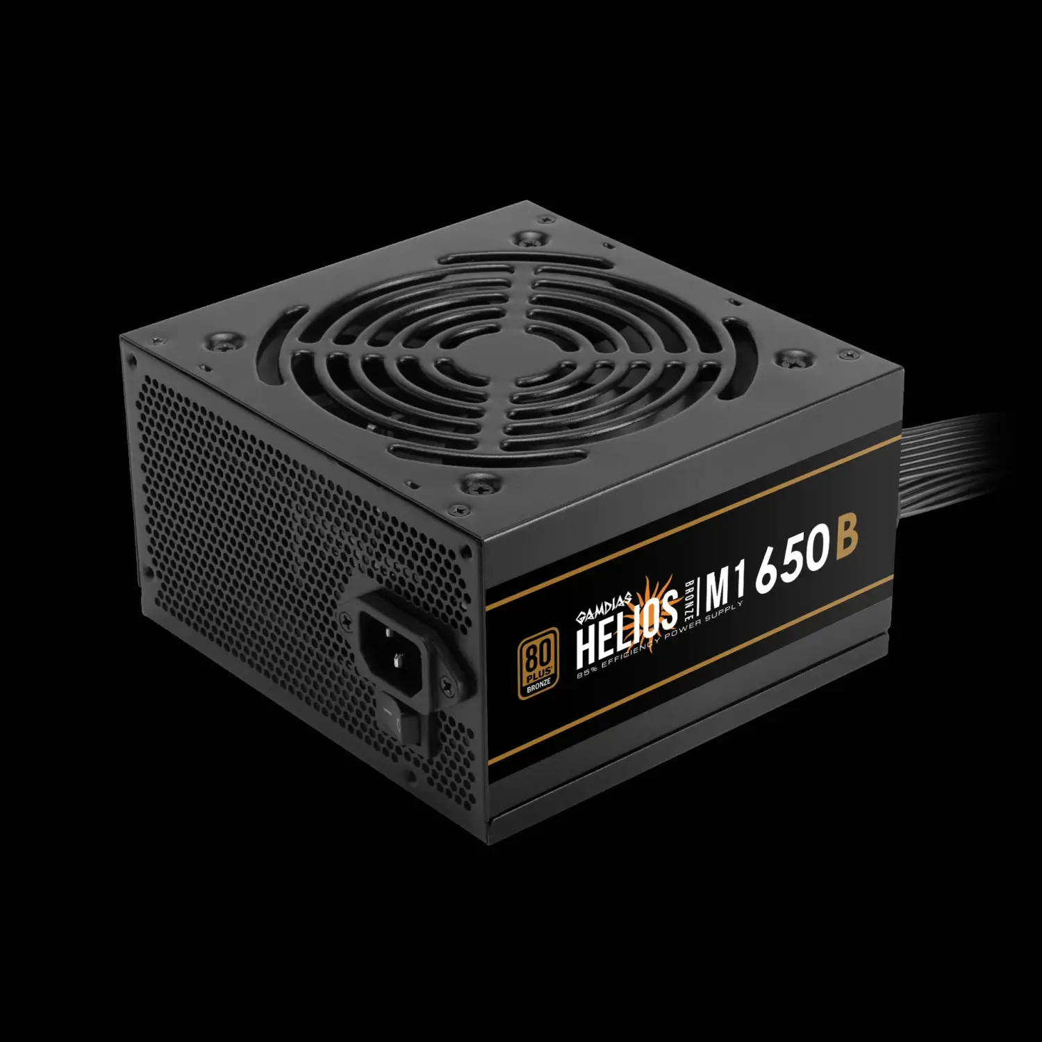 Gamdias Helios M1-650B 650W — 80+ Bronze Non-Modular Power Supply