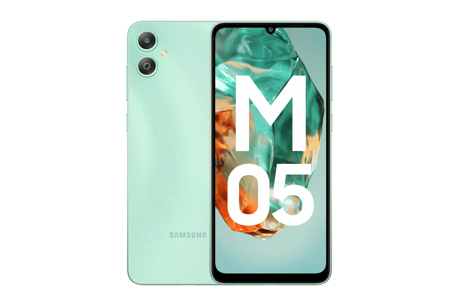 Samsung Galaxy M05 — Helio G85, 4 GB / 64 GB, 6.74" LCD 60 Hz, 5000 mAh