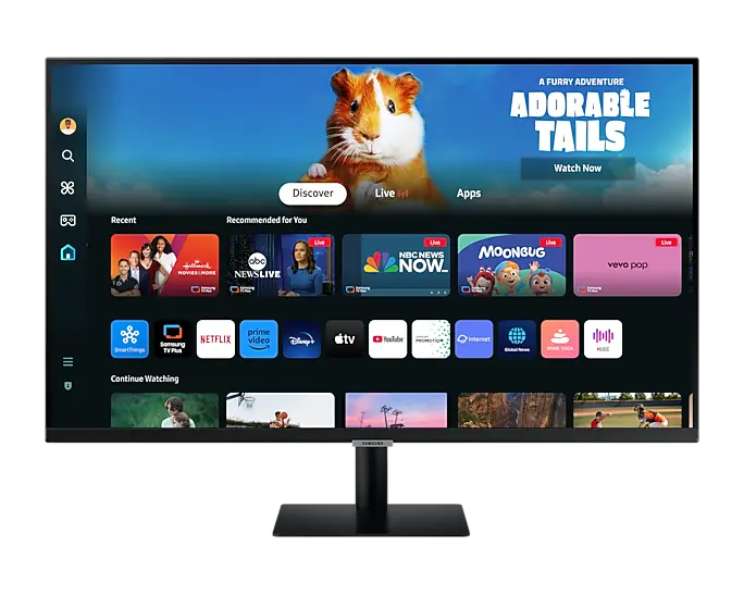 Samsung Smart Monitor M5 LS32DM500E 32-inch FHD 60Hz Smart Monitor