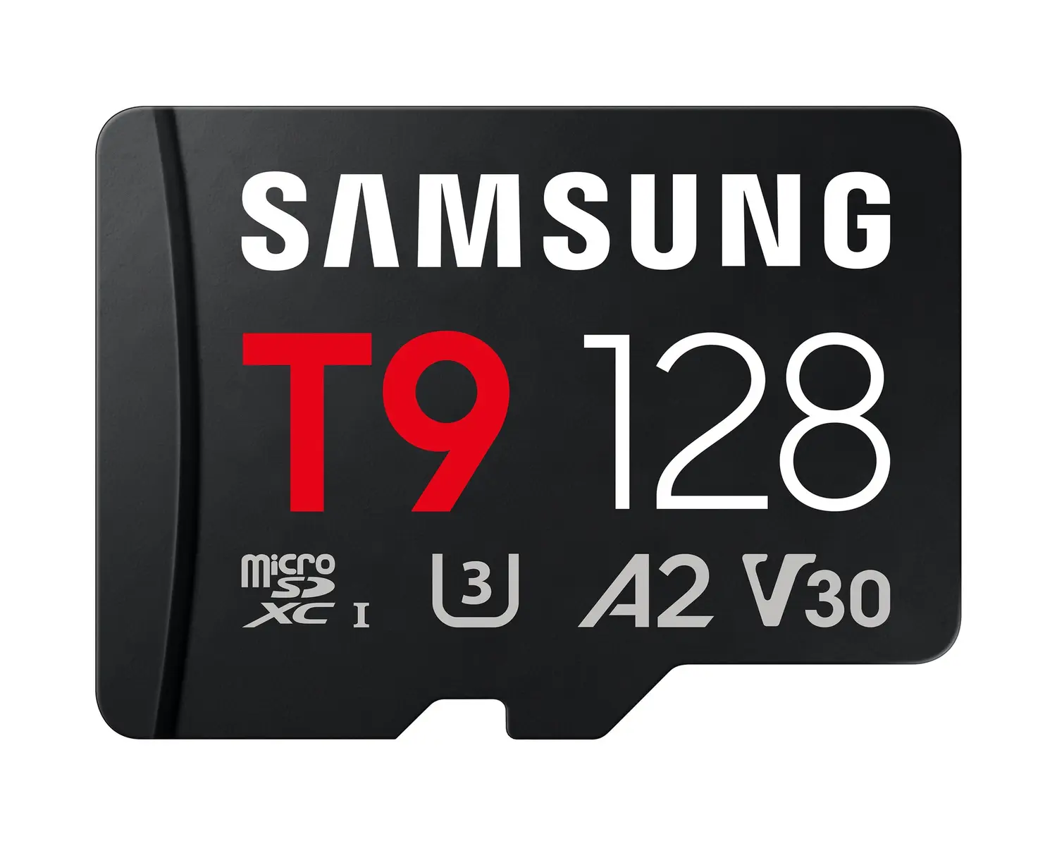 Samsung T9 microSD 128 GB microSDXC Memory Card (C10 U3 V30 A2, 200 MB/s)