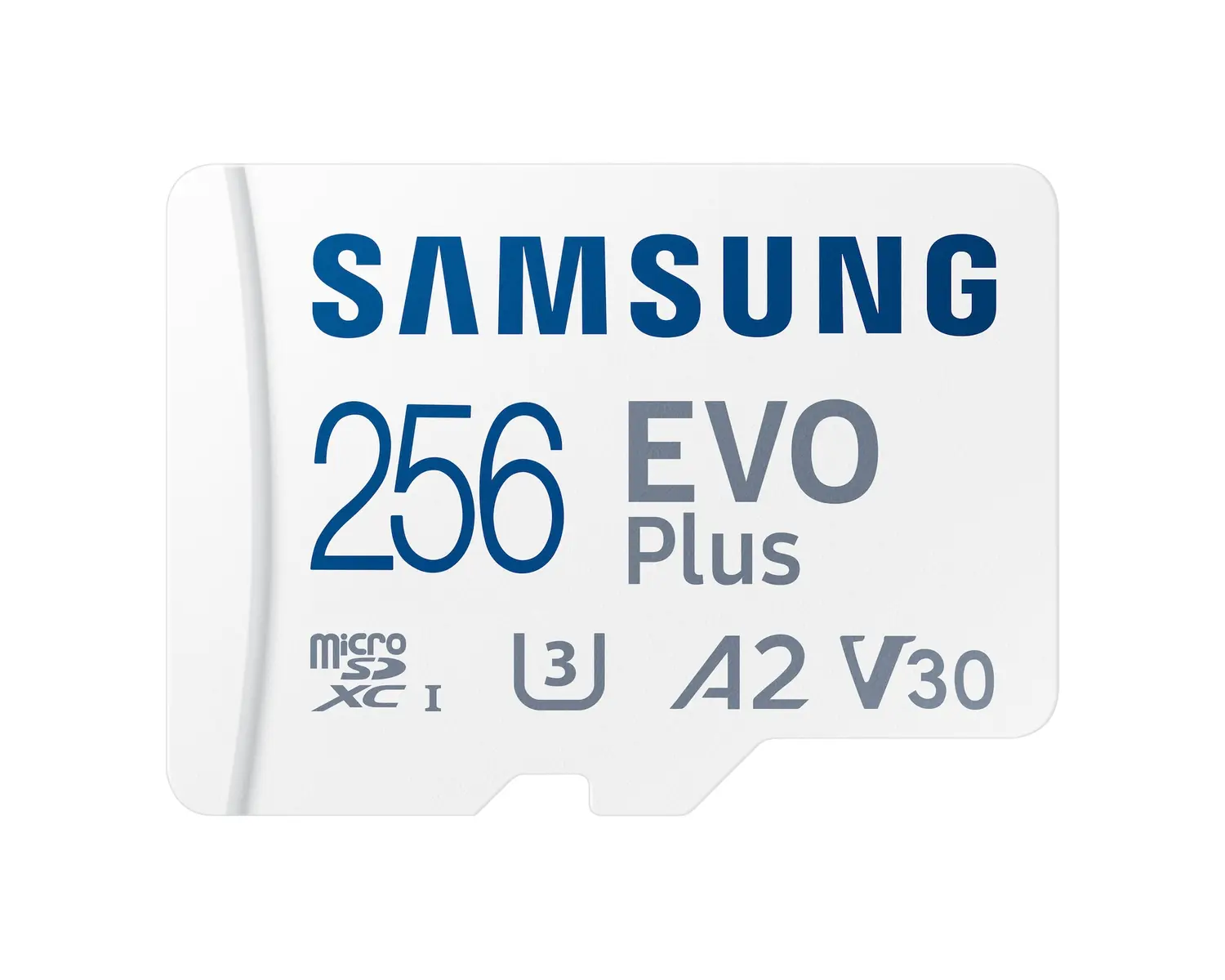 Samsung EVO Plus microSD 256 GB microSDXC Memory Card (C10 U3 V30 A2, 160 MB/s)