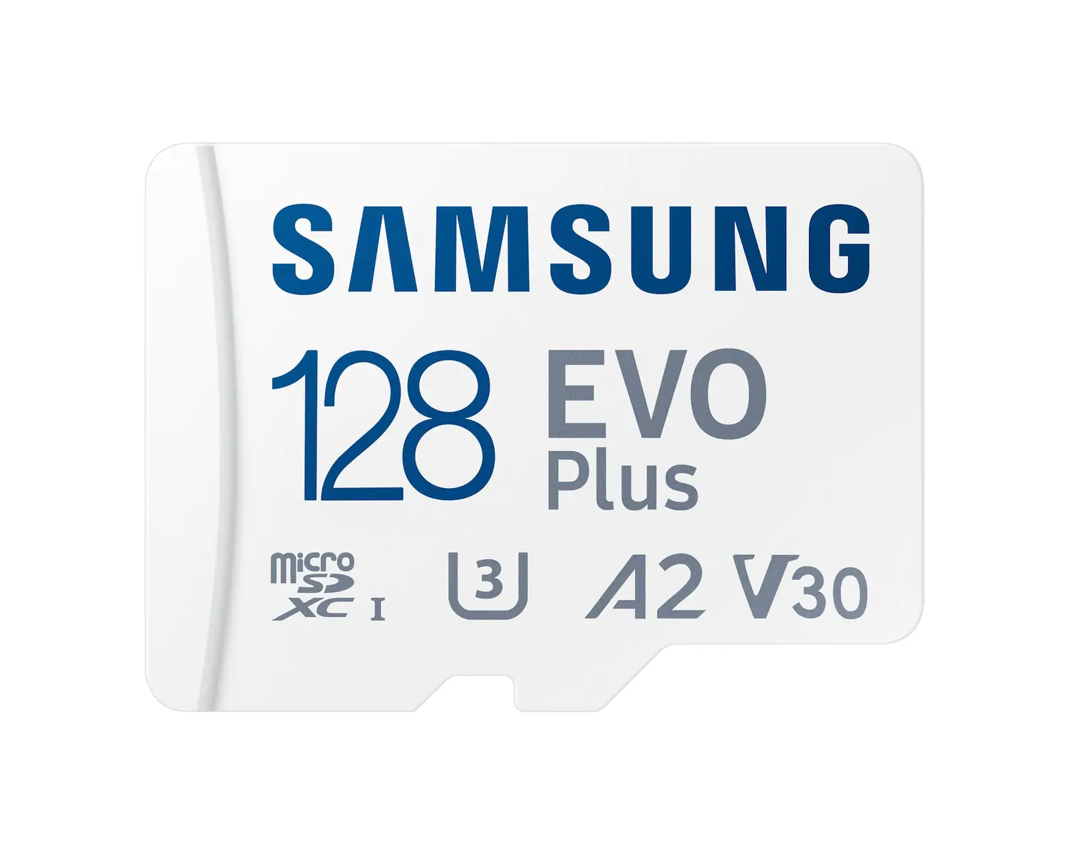 Samsung EVO Plus microSD 128 GB microSDXC Memory Card (C10 U3 V30 A2, 160 MB/s)