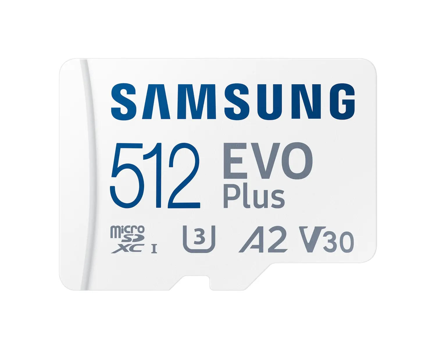Samsung EVO Plus microSD 512 GB microSDXC Memory Card (C10 U3 V30 A2, 160 MB/s)