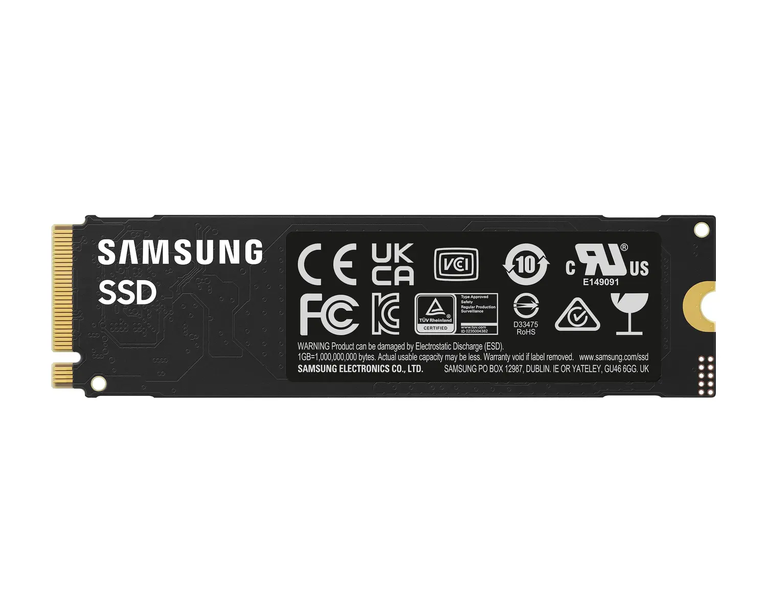 Samsung 990 EVO Plus 4 TB PCIe 4.0 NVMe M.2 2280 SSD (MZ-V9S4T0BW)