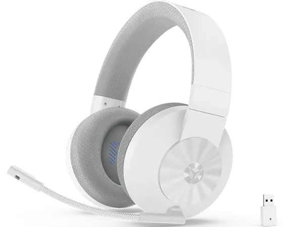 Lenovo Legion H600 Wireless — Wireless 2.4GHz Gaming Headset, 7.1 Surround, Retractable mic
