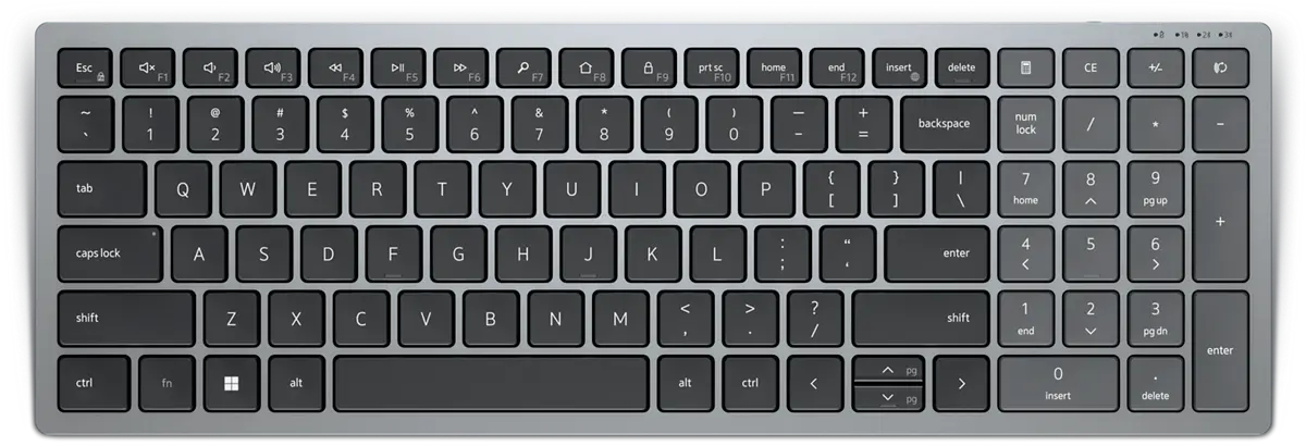 Dell KB740 — Wireless Keyboard, multi-device wireless