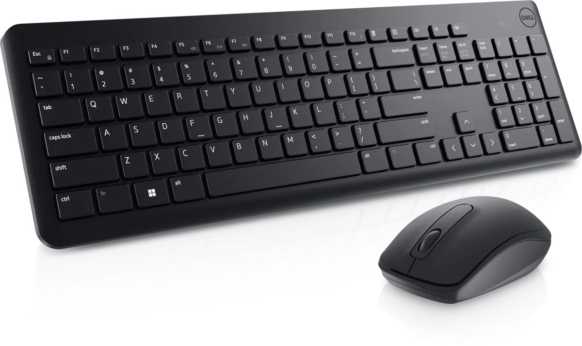 Dell KM3322W — Wireless Keyboard + Mouse Combo, 2.4 GHz wireless