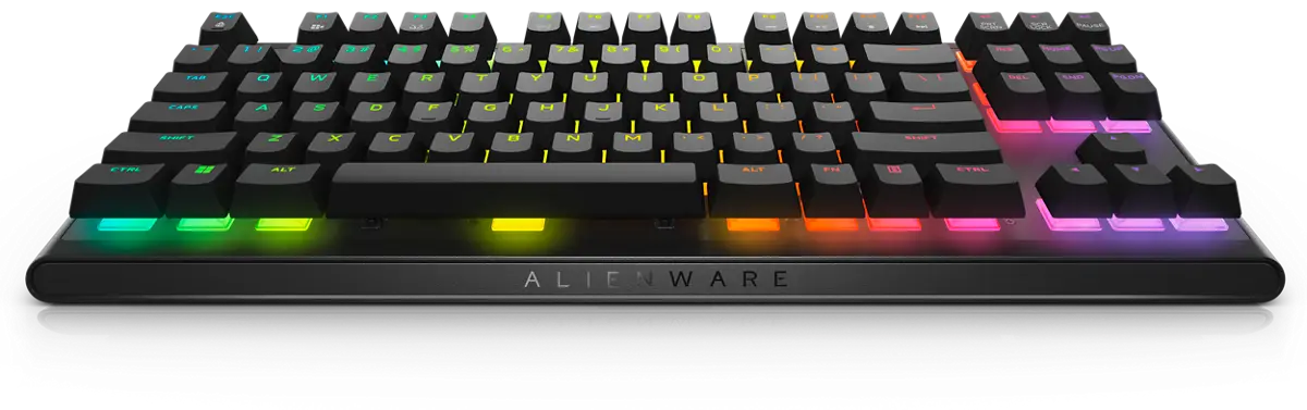Dell Alienware AW420K — Mechanical Gaming Keyboard, CHERRY MX Red, RGB, tenkeyless