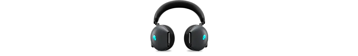 Alienware AW920H Tri-Mode Wireless Gaming Headset — Wireless 2.4GHz + Bluetooth Gaming Headset, Spatial Audio, Retractable mic