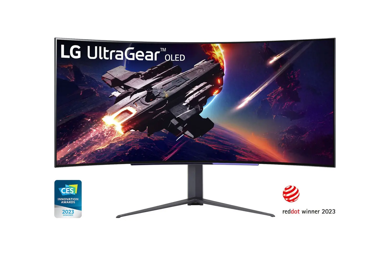 LG UltraGear 45GR95QE-B 45-inch Ultrawide 240Hz Gaming Monitor