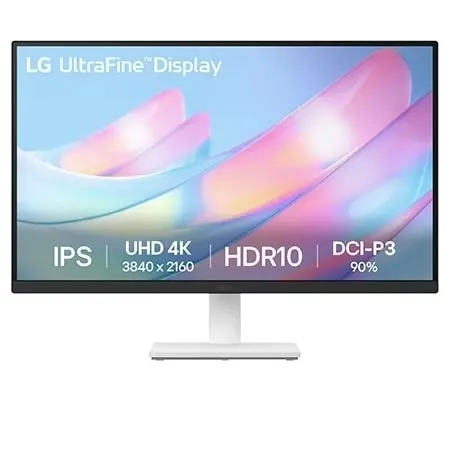 LG 27US500-W 27-inch 4K 60Hz Professional Monitor