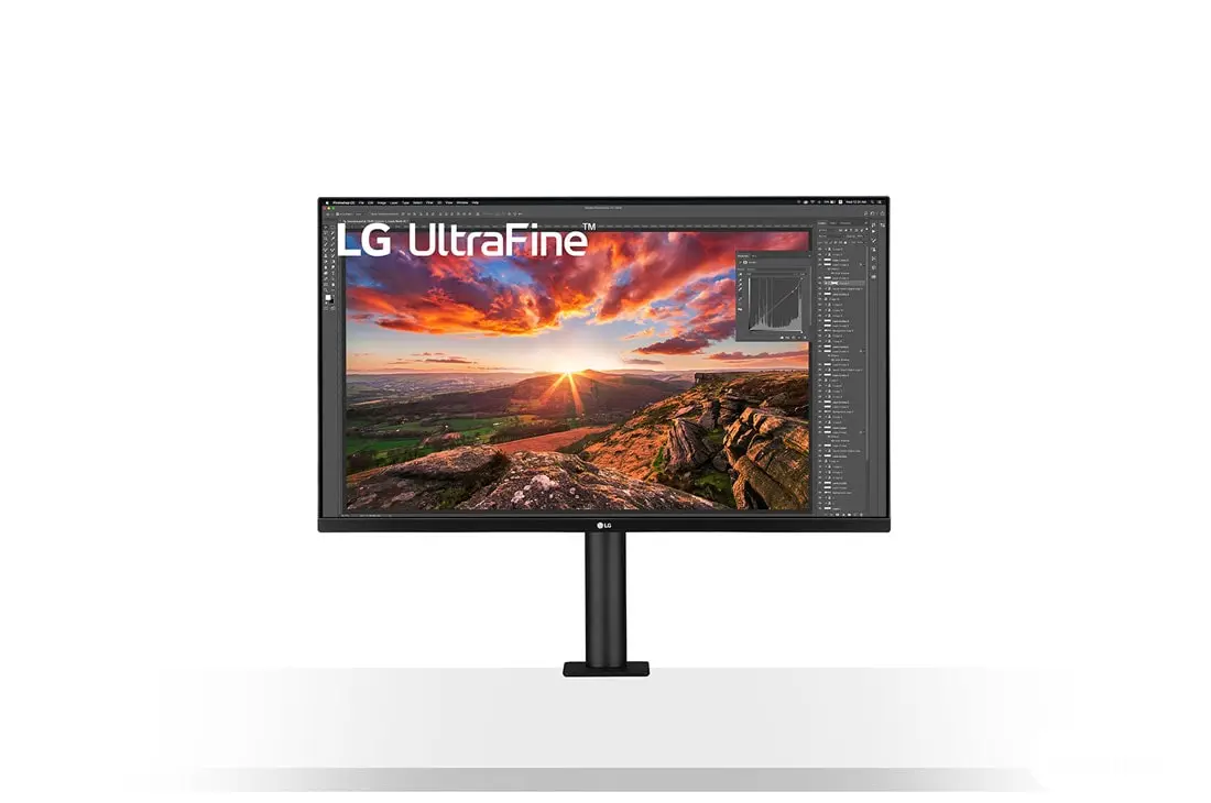 LG UltraFine 32UN880-B (Ergo) 31.5-inch 4K 60Hz Professional Monitor