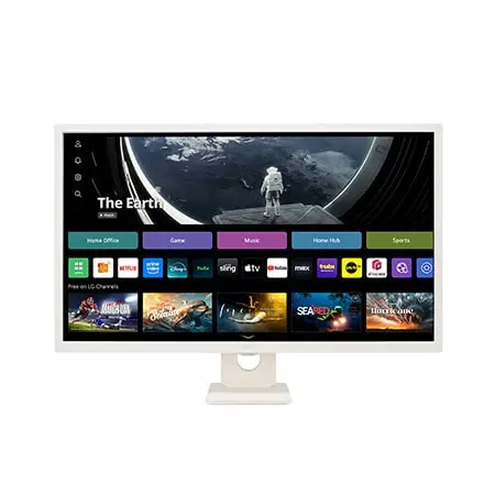 LG MyView 32SR50F-W 31.5-inch FHD 60Hz Smart Monitor