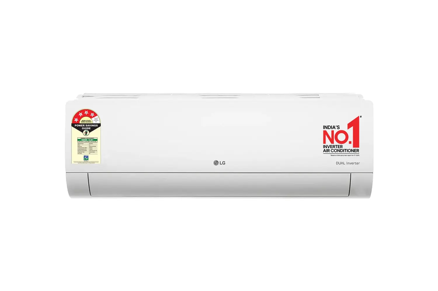 LG 1 Ton 4 Star AI Convertible 6-in-1 Inverter Split AC