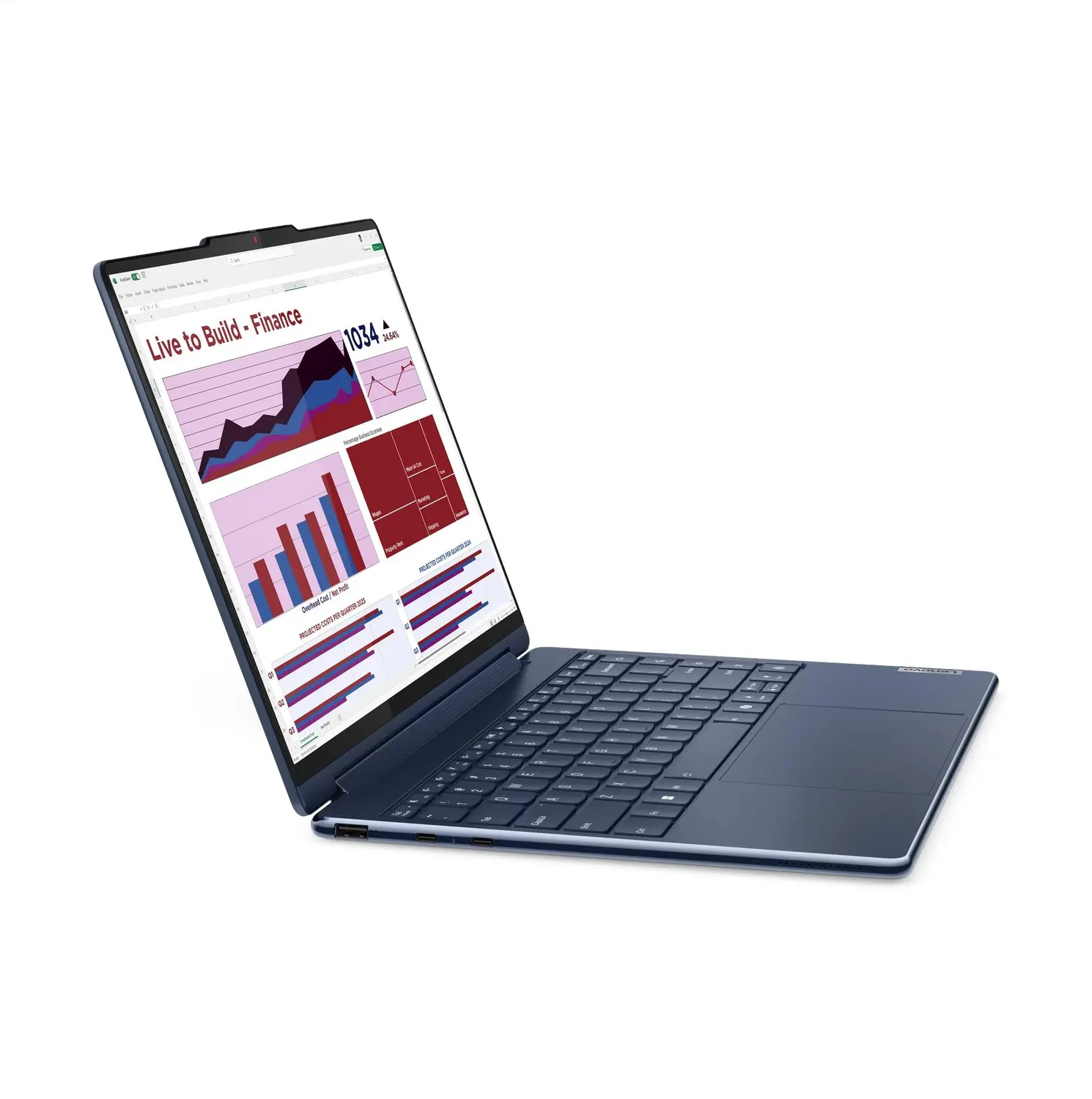 Lenovo Yoga 9i 2-in-1 14" Core Ultra 7 155H OLED (2024) - 16GB/1TB