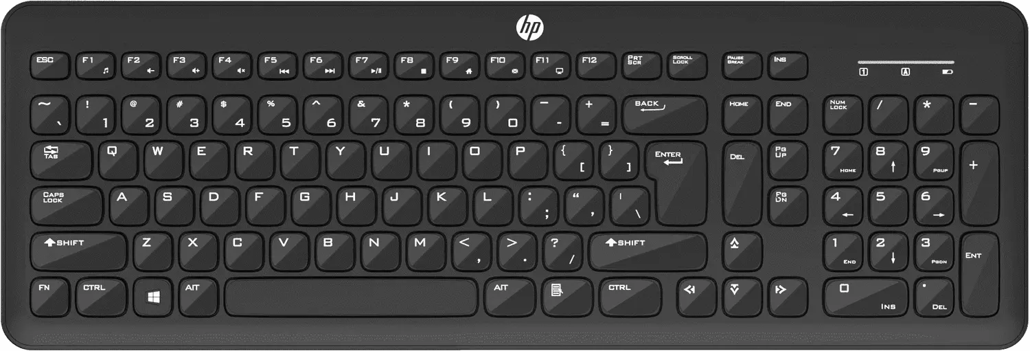HP K260 — Wireless Keyboard, 2.4 GHz wireless