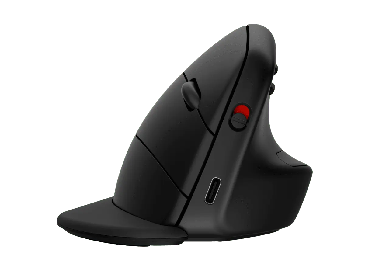 HP 920 Ergonomic — Multi-device Wireless Ergonomic Mouse, vertical