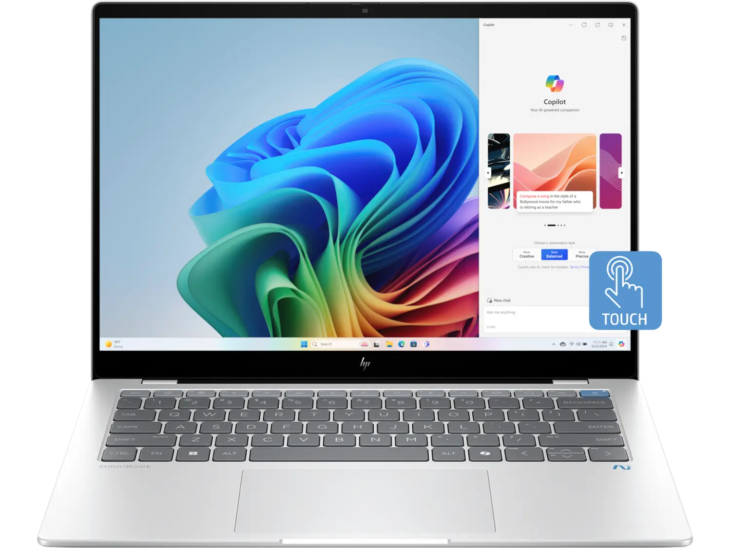 HP OmniBook X 14" Snapdragon X Plus (2025)