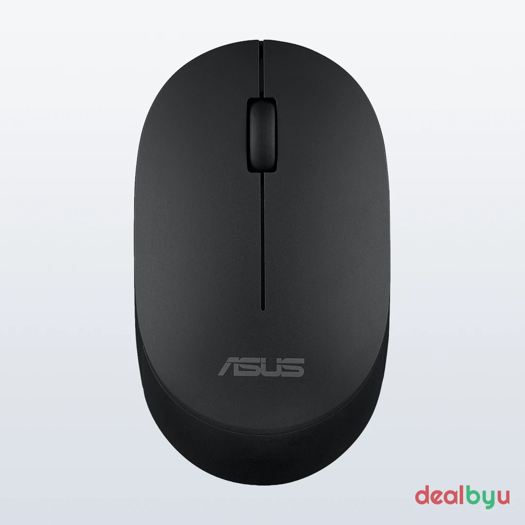 ASUS MW103 Wireless Silent — Wireless Optical Mouse, 70 g lightweight