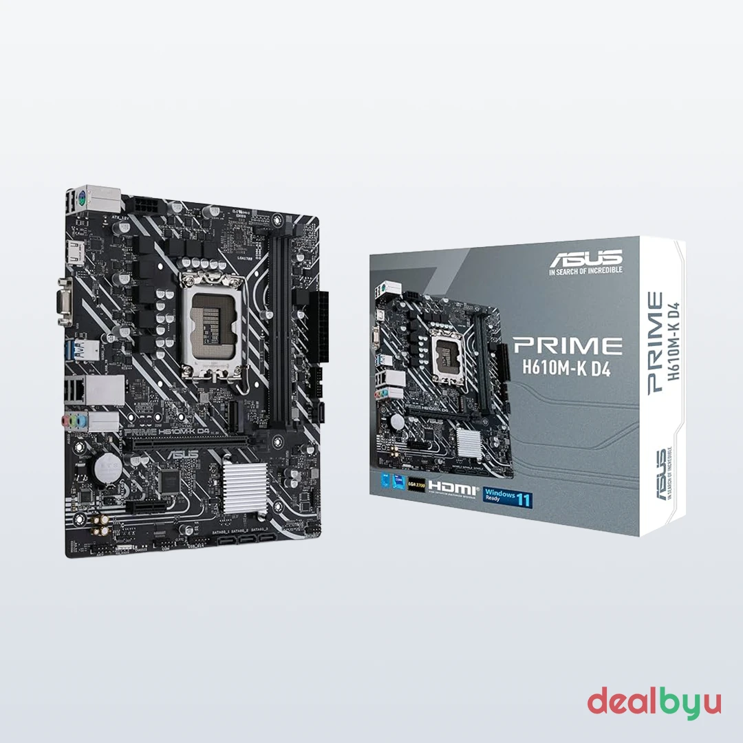ASUS Prime H610M-K D4 Motherboard