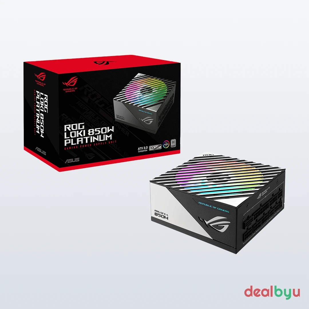 ASUS ROG Loki 850P SFX-L Platinum 850W — 80+ Platinum SFX-L Fully Modular Power Supply
