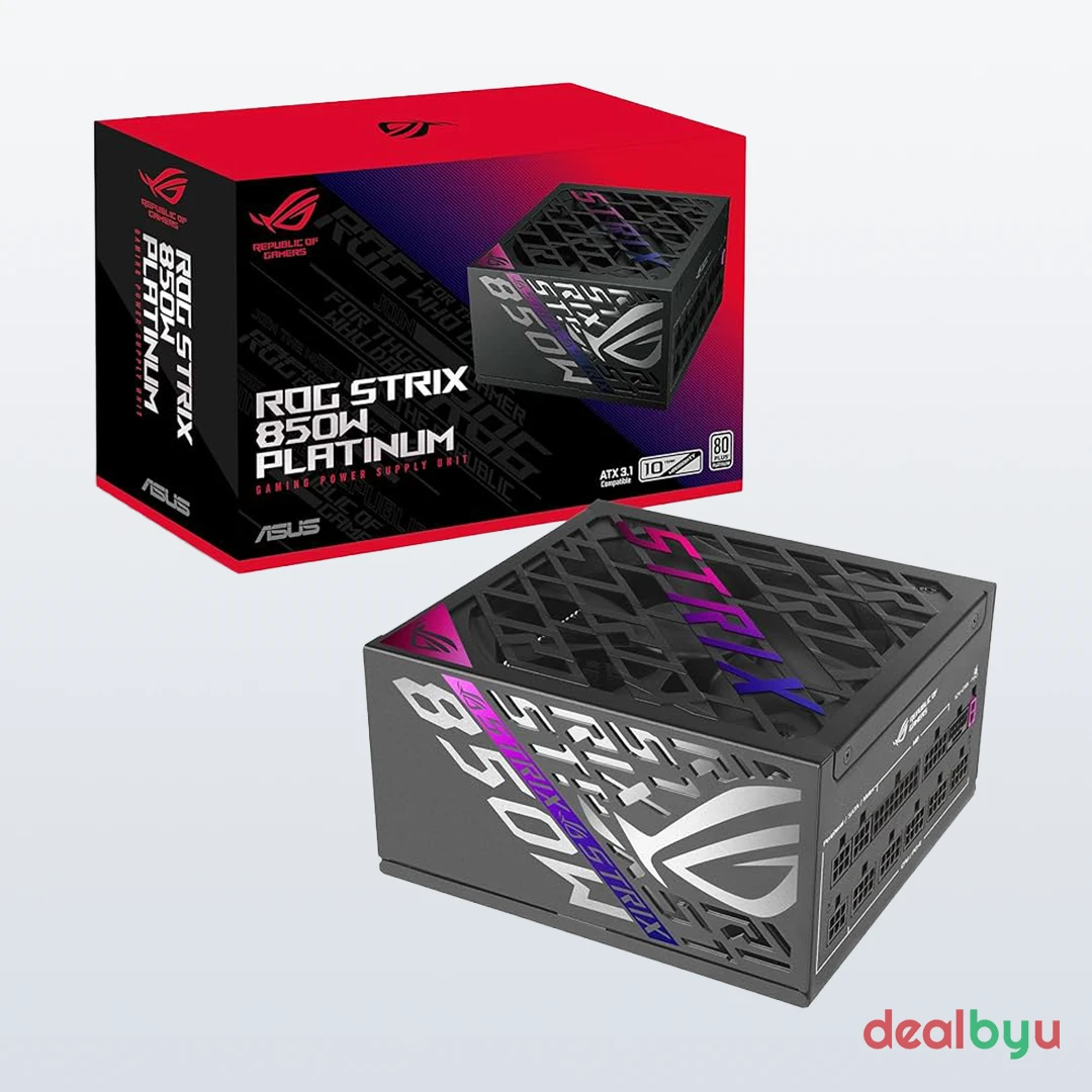 ASUS ROG Strix 850P Platinum 850W — 80+ Platinum Fully Modular Power Supply