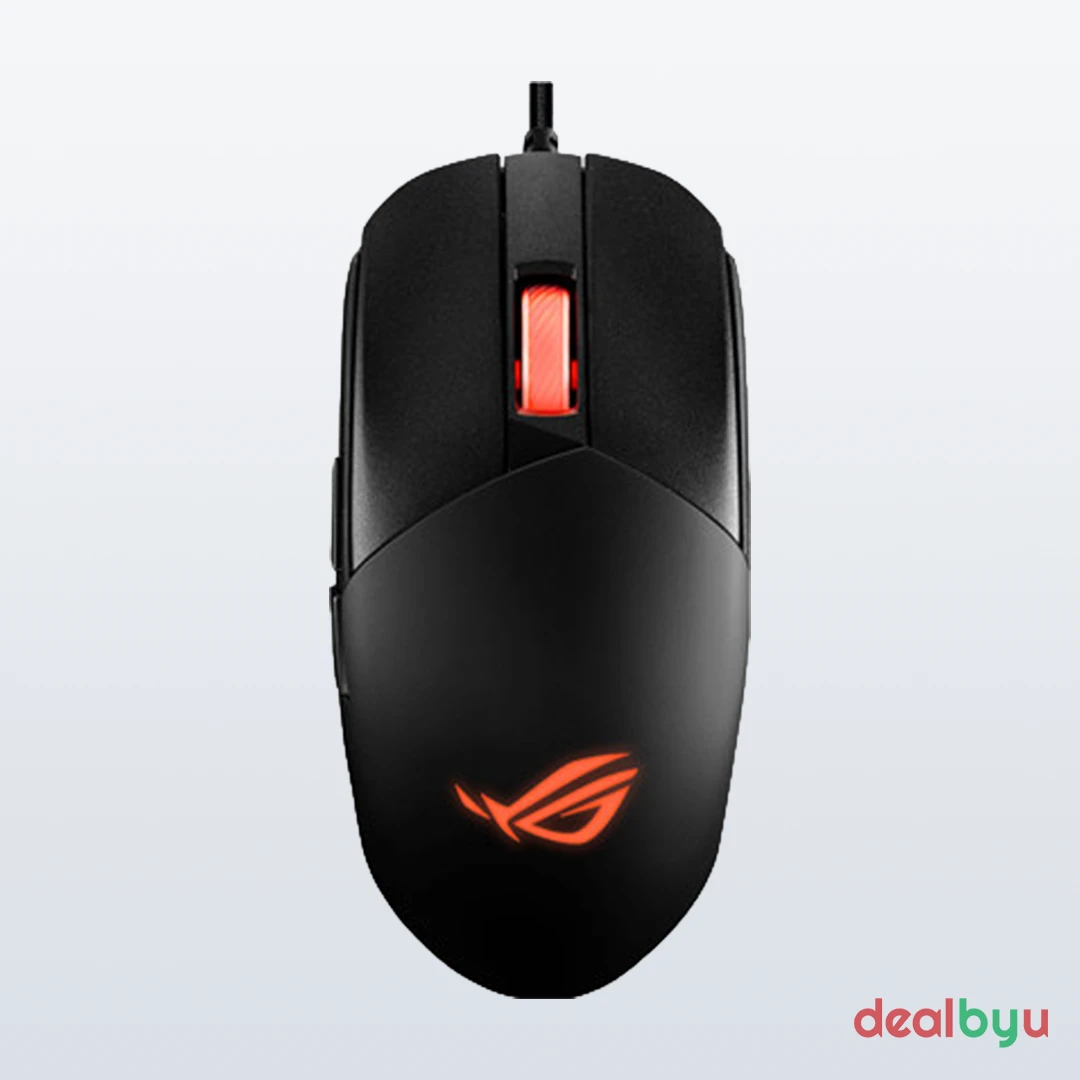 ASUS ROG Strix Impact III — Wired Gaming Mouse, 12,000 DPI, RGB, 59 g lightweight