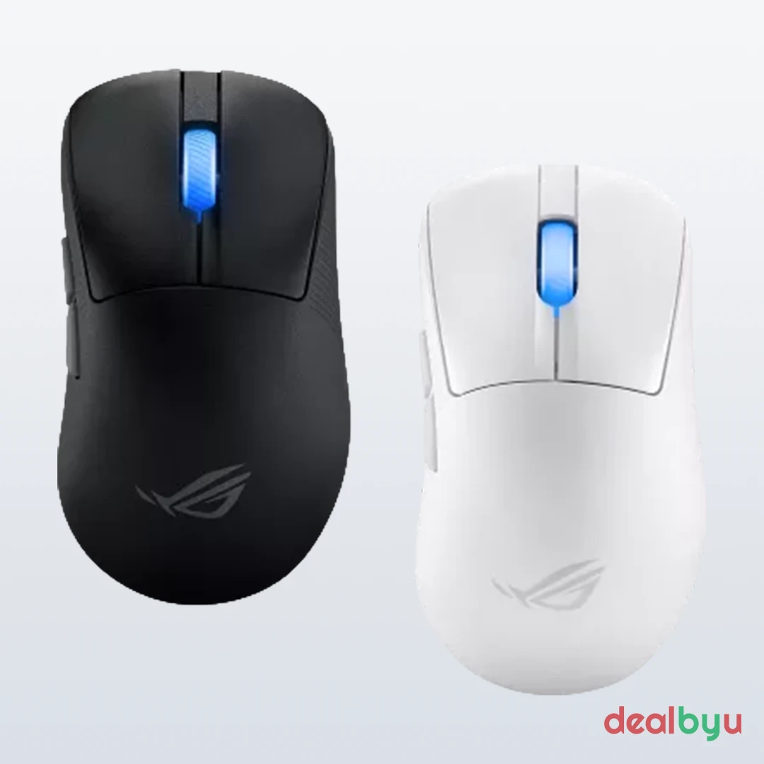 ASUS ROG Keris II Ace — Multi-device Wireless Gaming Mouse, 42,000 DPI, RGB, 54 g lightweight