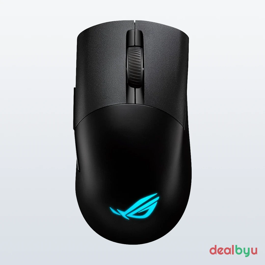 ASUS ROG Keris Wireless AimPoint — Multi-device Wireless Gaming Mouse, 36,000 DPI, RGB