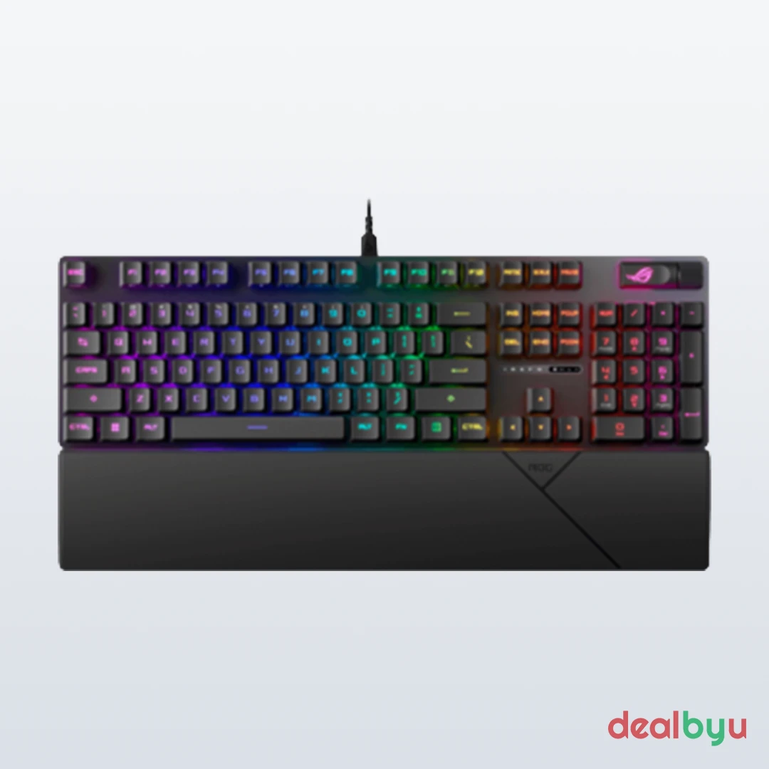 ASUS ROG Strix Scope II RX — Mechanical Gaming Keyboard, ROG RX Red, RGB